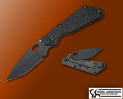 Alternative view of Strider Knives MURDERED Hand Ground FATTY  HYBRID  SNG TANTO