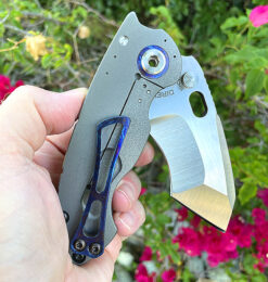 Alternative view of DireWare Knives  S-90 With Timascus Accents