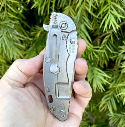 Alternative view of Rick Hinderer XM-18 3.5″S45VN SPANTO TRI-WAY PIVOT Flipper