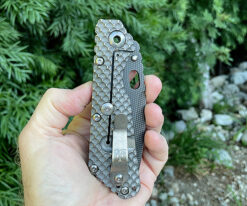 Alternative view of Mick Strider Custom DGG SPEAR POINT Grind GRID Pattern SMF
