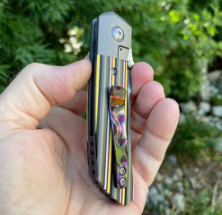 Alternative view of Enrique Pena DRESSED MULA Front Flipper Bolster Lock