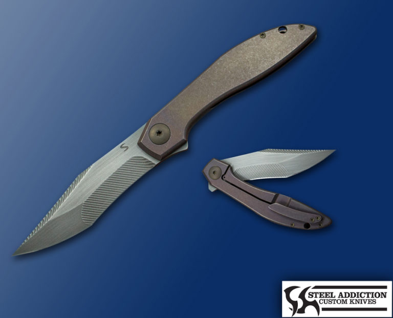 Simeon Custom Knives ICEPICK XL Steel Addiction Knives