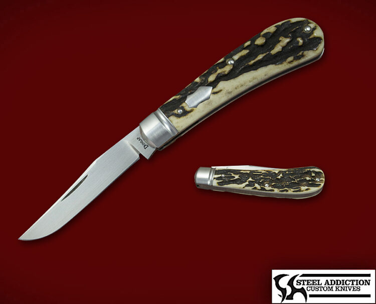 Jim Dunlap STAG Single Blade Trapper