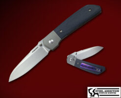 Enrique Pena MULA Front Flipper Bolster Lock