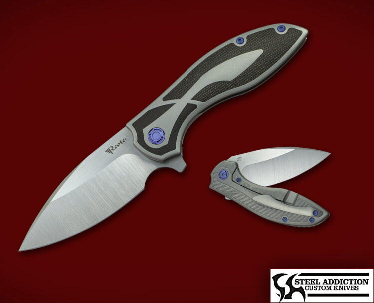 Reate Knives Iron Frame Lock Flipper