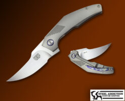 Tashi Bharucha CROOK With Timascus Accents