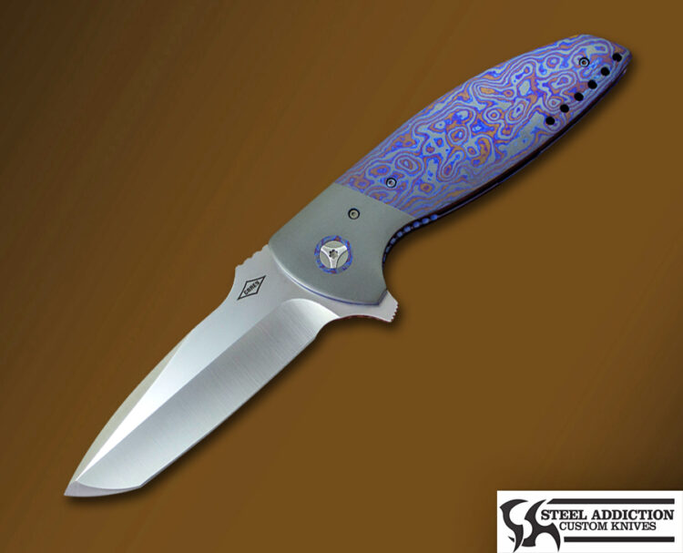 Peter Carey CAYMAN XL In ZIRC & BLACK TIMASCUS