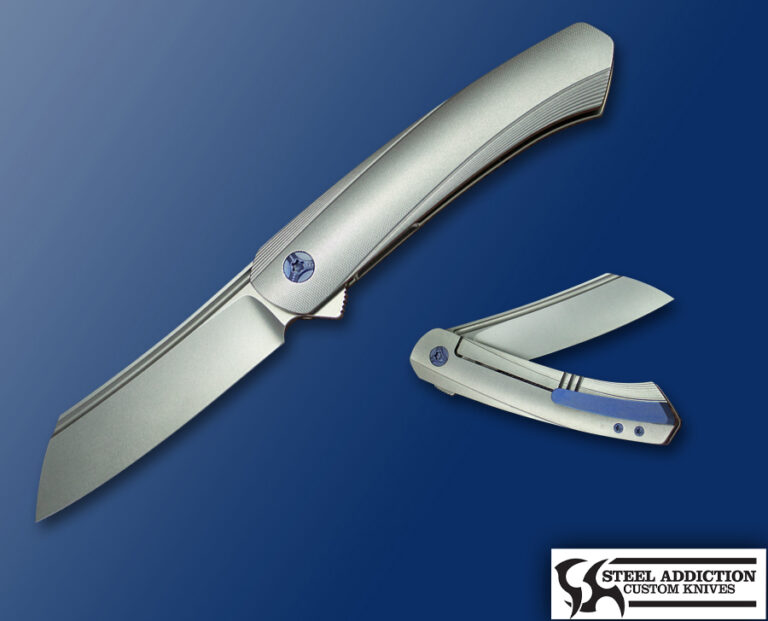 Richard Rogers RAZOR Flipper Steel Addiction Knives