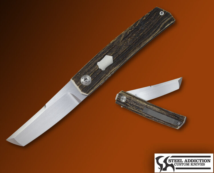 Jared Oeser TACHI Front Flipper In SAMBAR STAG
