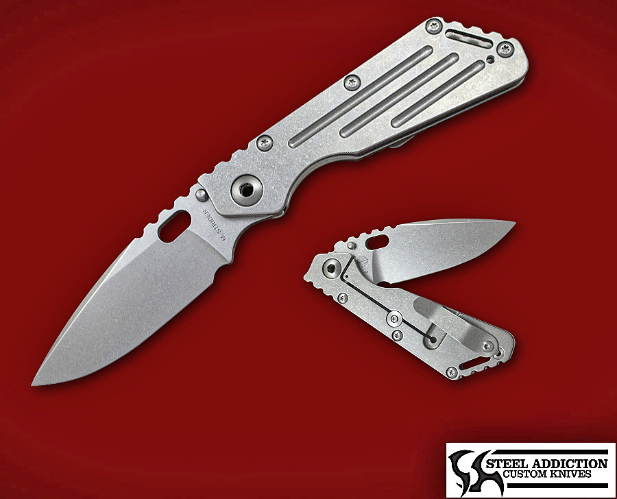 Mick Strider Performance Series SMF Steel Addiction Knives