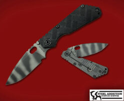 Strider Knives BLACK Crosshatch SNG IN CPM20CV