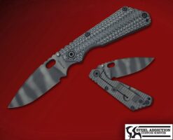 Strider Knives Tiger Stripe SNG In CPM20CV