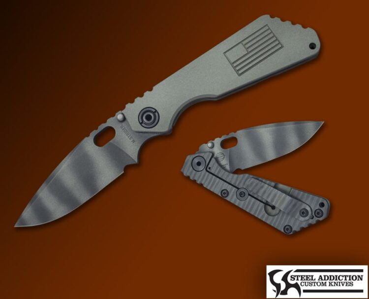 Strider Knives American Flag FATTY SNG In CPM20CV