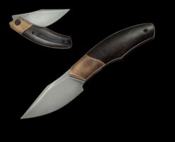 Alternative view of David Lespect Front Flipper With Copper Accents