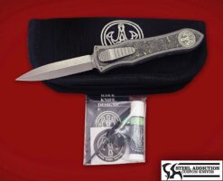 Hawk Knives Deadlock Model C Titanium In MAGNACUT
