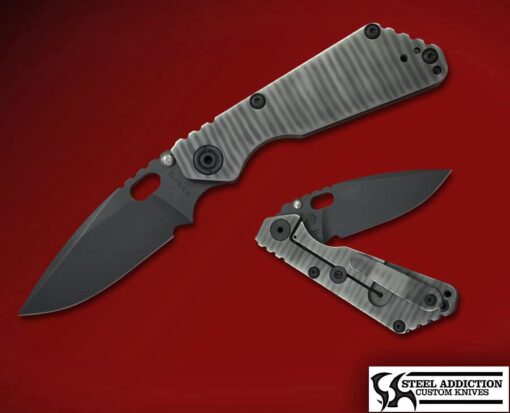 Strider Knives Ghost Stripe All Titanium SNG