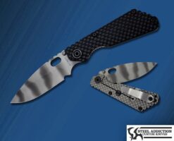 Strider Knives Double Gunner Grip Tiger Stripe SNG