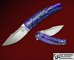 Tashi Bharucha Small Krypton Powered by Lee Williams KICKSTOP  Timascus With Raised Zirconium Inlays (SA EXCLUSIVE)