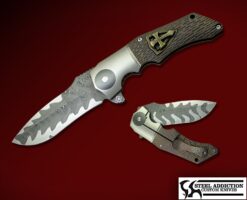 Jim Burke Full Dress Villain With Steel Flame Accents