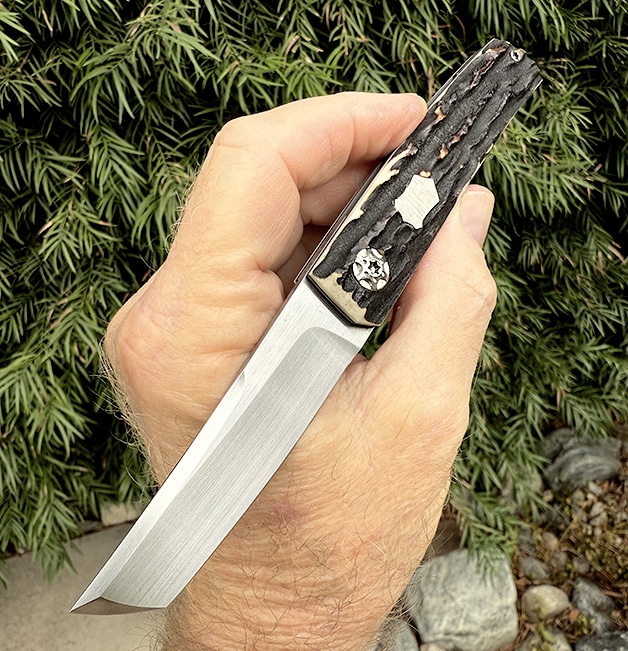 Jared Oeser TACHI Front Flipper In SAMBAR STAG
