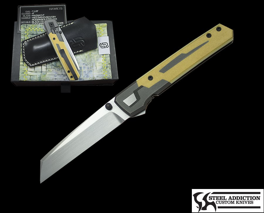 Jared Oeser One OFF Dressed Modern HAWK TS Bolster Lock