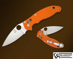 Spyderco Manix 2 With Tom Krein Regind