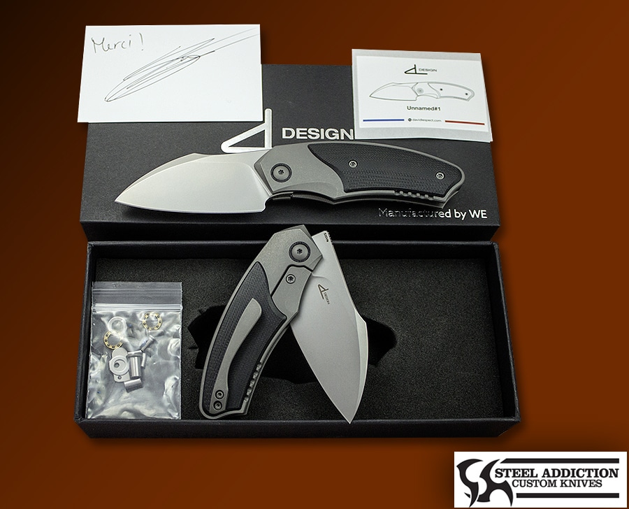 David Lespect UNNAMED #01 Silver By WE Knives