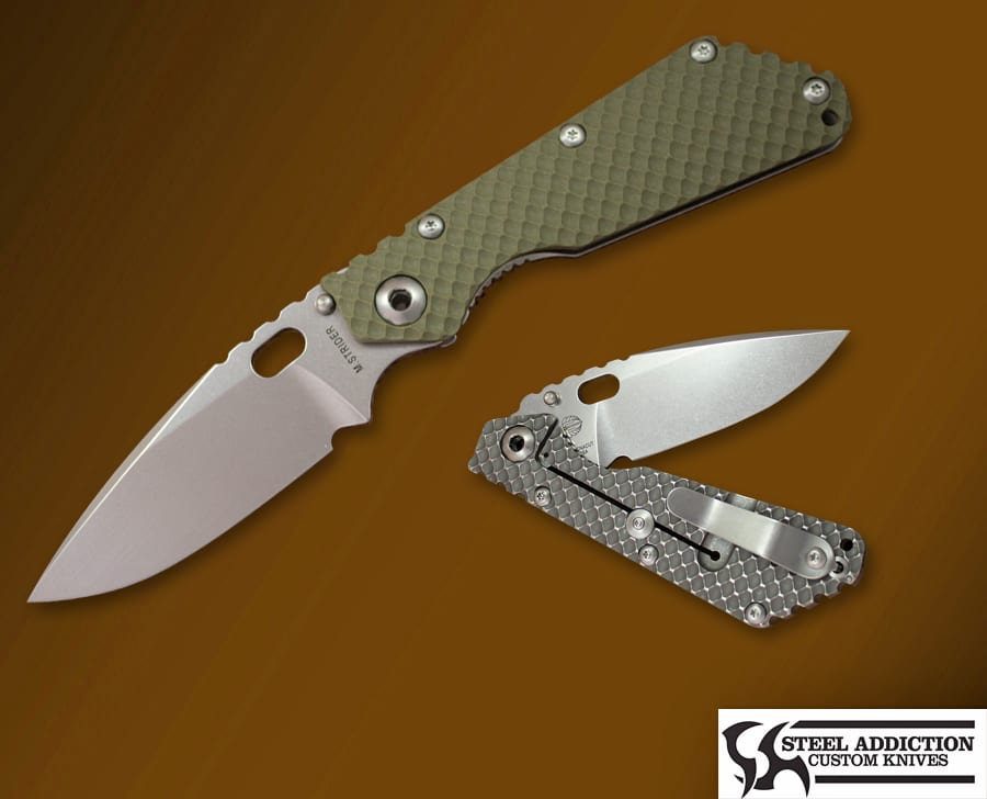 Strider Knives Double Gunner Grip SMF In Magnacut
