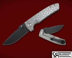 Les George Engraved VECP With DLC Blade